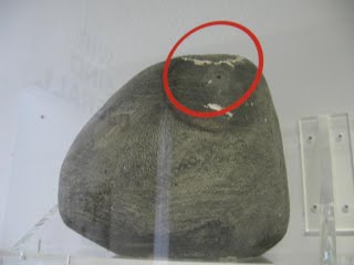 Click on image to see full-sized version Mary leaves no stone unturned: Stasi camera in fake rock
