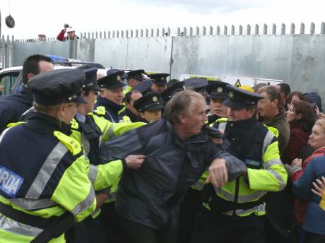 Click on image to see full-sized version State and Cpaital uniting to suppress a community and steal our resources