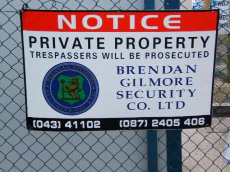 Click on image to see full-sized version Brendan Gilmore Security