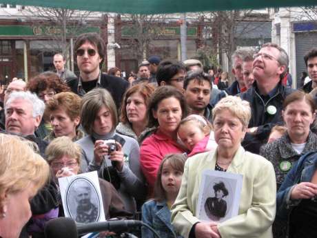 Spot the candidates- Joe Costello, Mary Lou McDonald, Cyprian Brady