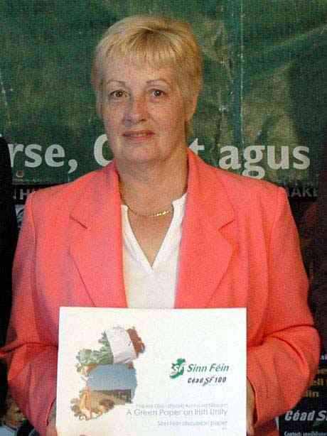 Click on image to see full-sized version Navan Town Cllr Anne Gibney