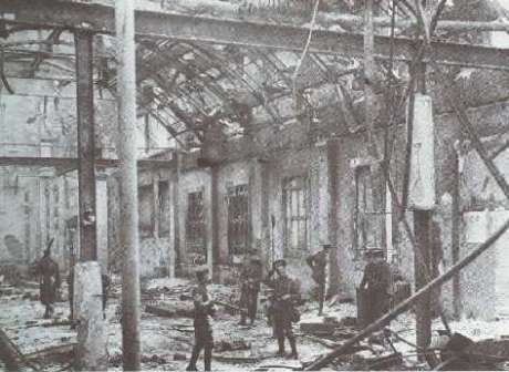 Click on image to see full-sized version the shattered and gutted remnants of the GPO
