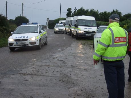 Garda asleep, take their time to arrive.