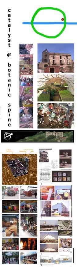 social spaces, guerilla gardening, funny buildings