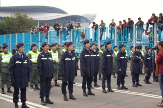 An all female-force cordon