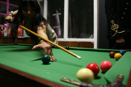 Games include pool, table tennis, twister...