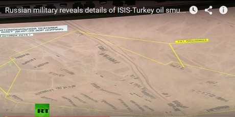 1300 trucks in this area wait to load oil