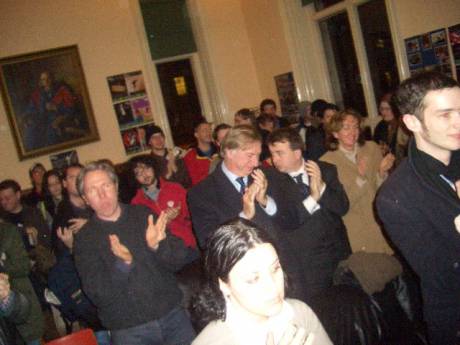 Click on image to see full-sized version The Audience Claps