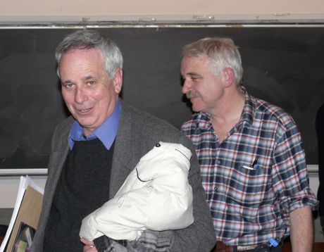 Click on image to see full-sized version Ilan clearly pleased with his gift from Martin (IPSC).