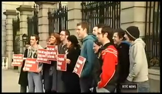SDLP Youth on RTE Six One News