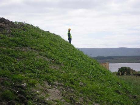 We were followed at every move - but it is a right of way so tough luck!