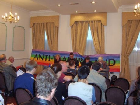 Speakers at Cork Meeting (before the room filled to capacity)