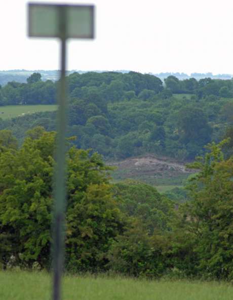 Rath Lugh visible from the Lia F�il 