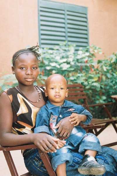 Young Mother and Child