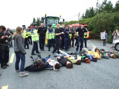 Click on image to see full-sized version No we will not leave