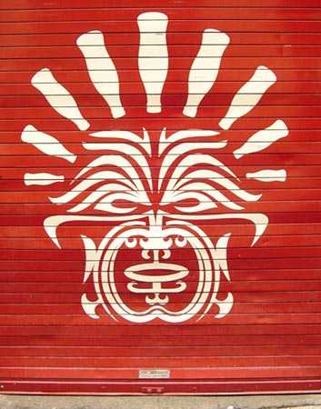 Coca Cola Corporate Graffiti in Dublin