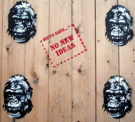 Once again - biffo says.... no new ideas