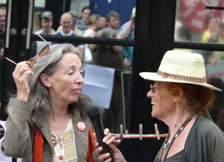 Click on image to see full-sized version Maura Harrington & Margaretta D'Arcy