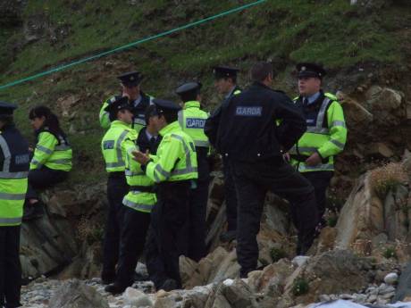 Click on image to see full-sized version About 1 in every 35 Gardai working in the state are on Shell duty, just like these