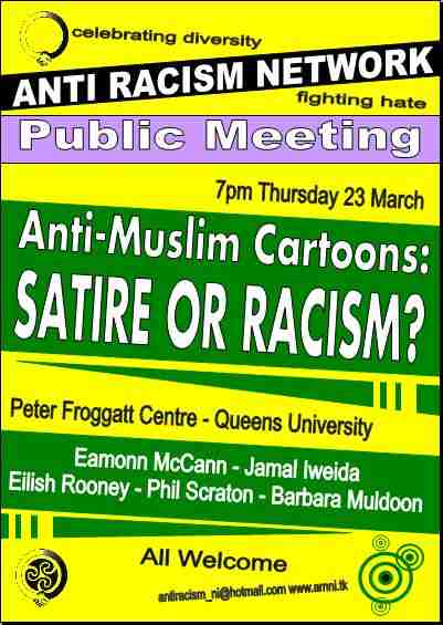 Click on image to see full-sized version Anti Racist Meeting Thursday Night