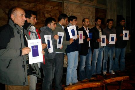 Copies Of The Constitution - Highlighting Article 40