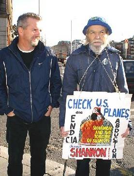 Paul And Colm Enjoying The Early Morning Sunlight