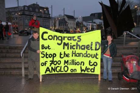 Congrats MIchael D But... Stop the handout of �700 million to ANGLO on wed