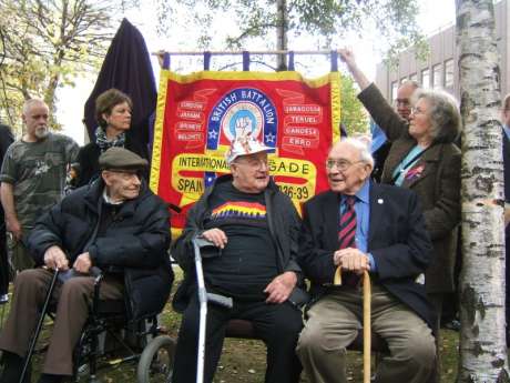 Click on image to see full-sized version IB veterans Bob Doyle, Jack Edwards and Jack Jones