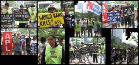 Click on image to see full-sized version 13 Sept 06 - Picket at Singaporean Embassy