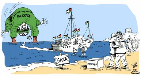 Click on image to see full-sized version Cartoon by Brazilian artist Carlos Latuff