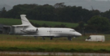 Barroso Jet at Shannon 19Sept09