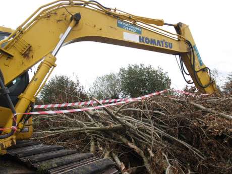 Crime Scene. No Entry. ESB take note.